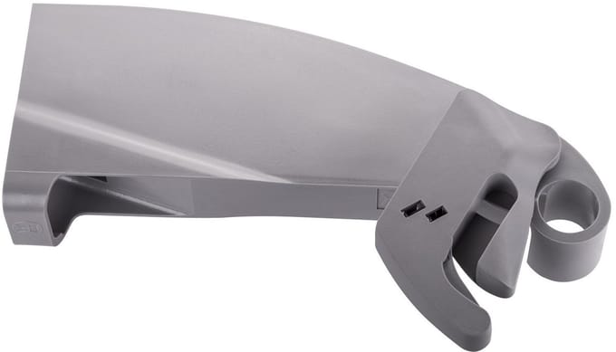 1 paar SOTECH LeMans soft-stop-plus-demper, intrekbare demper, links, zilvergrijs