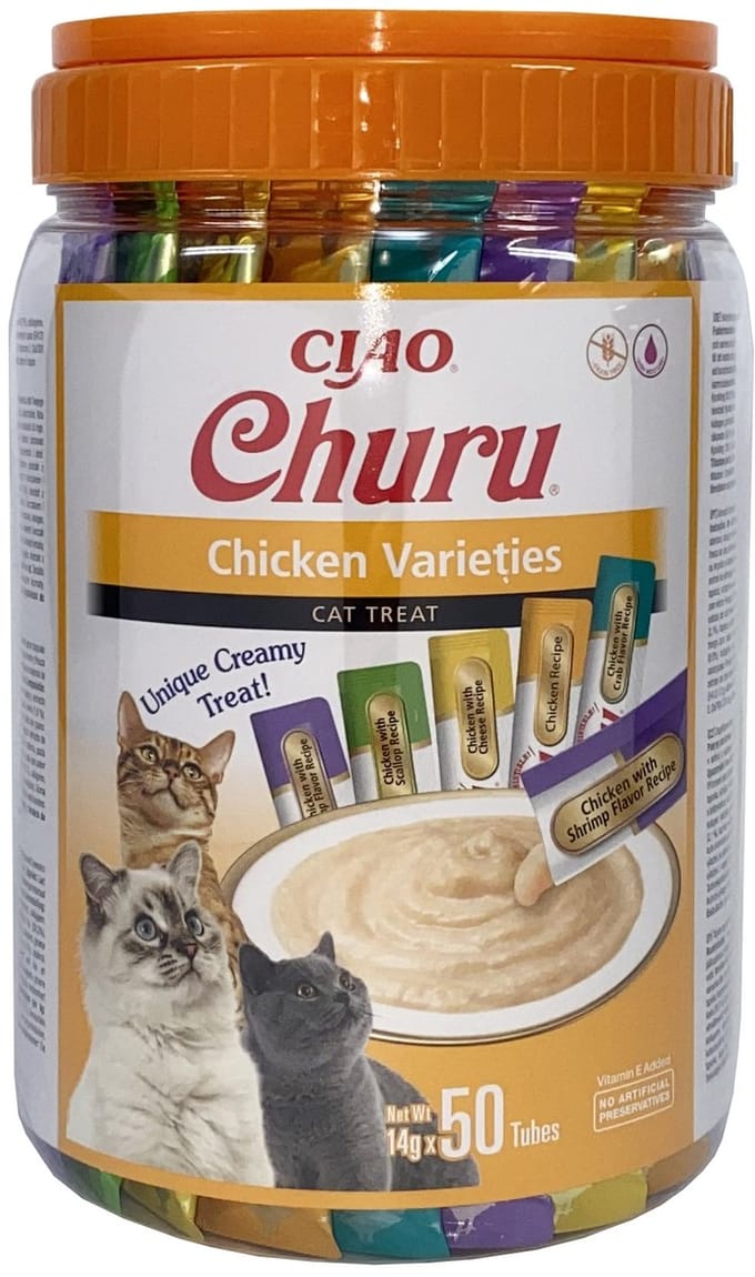 Inaba Churu - Kattensnack - Kurkuma - 50x14g