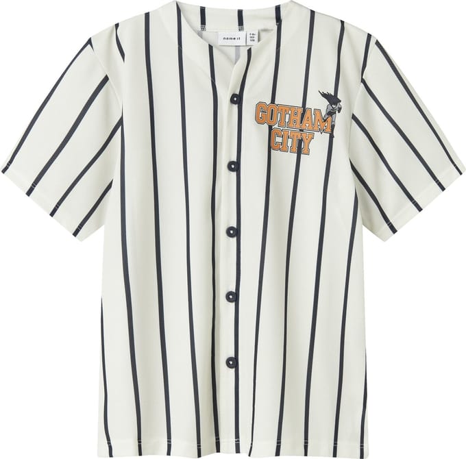 NAME IT - NKMAKASH BATMAN SS NREG POLY SHIRT WAB - Jongens - Overhemden