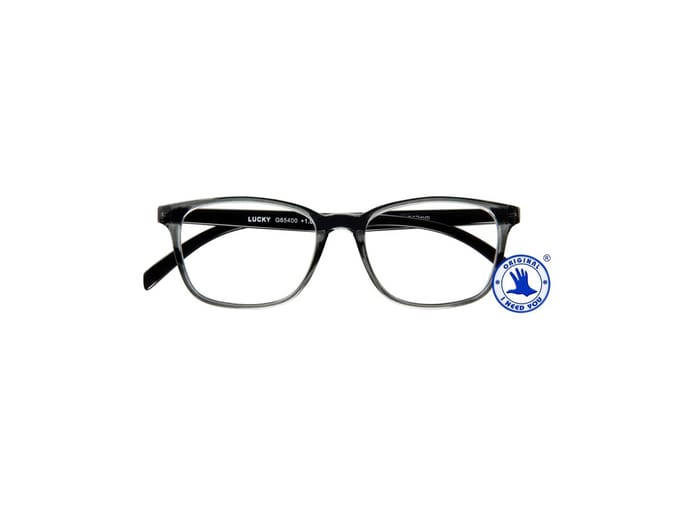 Leesbril I Need You +3.00 dpt Lucky grijs-zwart