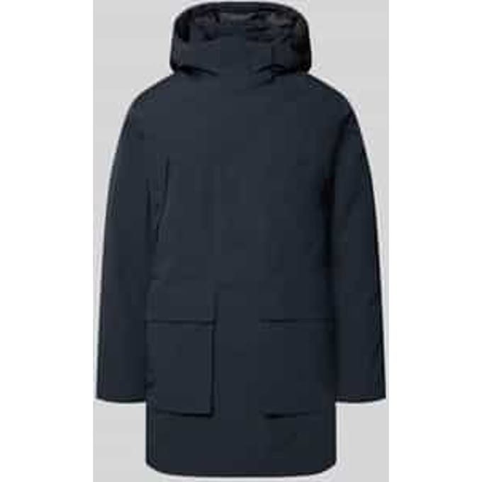 Parka met capuchon en klepzakken, model 'MOON'