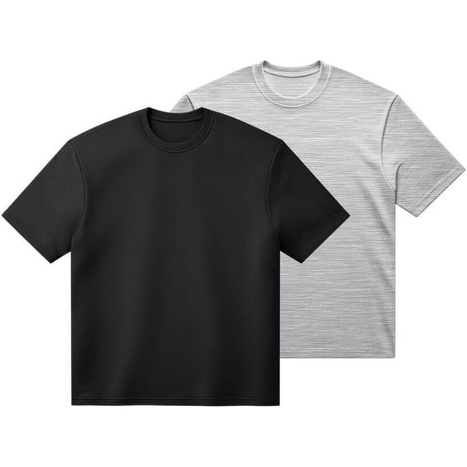 Vans T-shirt - Vans 2-Pack Tee (2er-Pack) - S tot XXL - voor Mannen - meerkleurig