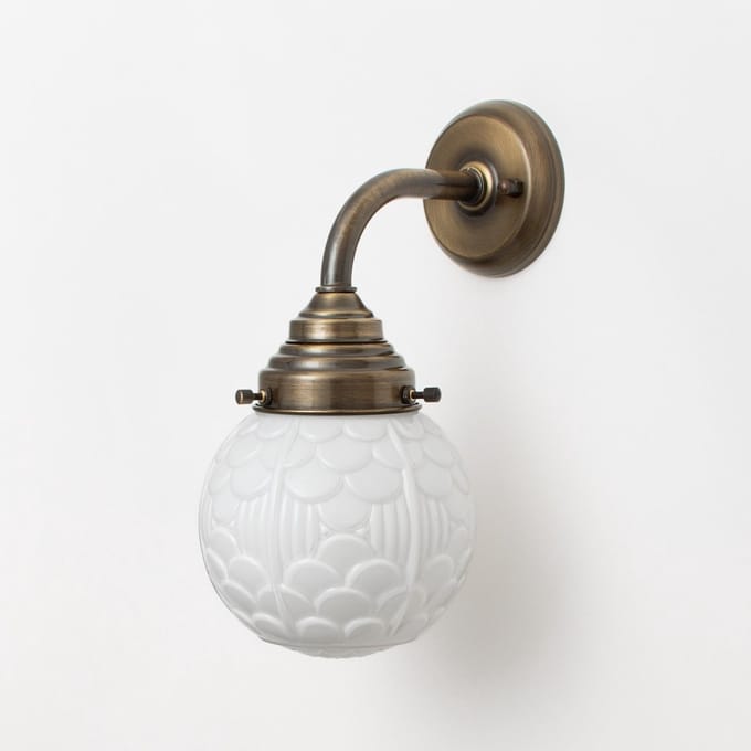 Wandlamp Arcade Curve Brons - Art Deco Trade
