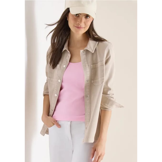 Basic top met ronde hals in een 2-pack