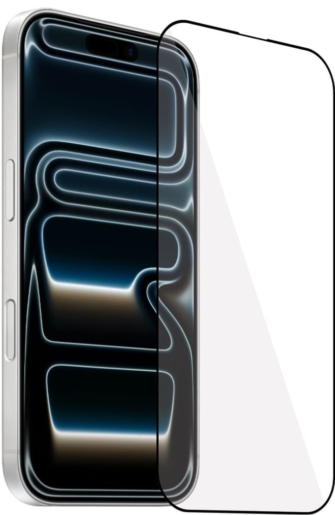 ChiGuard Screenprotector Geschikt voor iPhone 17 Pro Screenprotector - Full Screen - Curved - GuardCover
