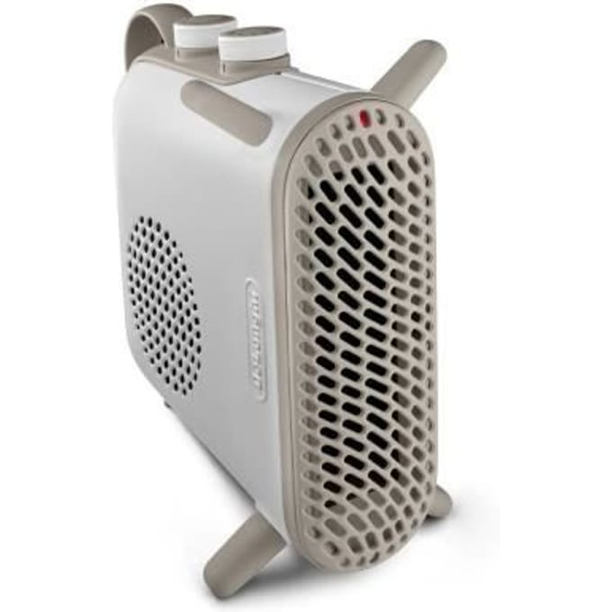 Radiateur soufflant - DELONGHI - Métal - 2000 W max - Position verticale et horizontale - Silencieux (43 dB)