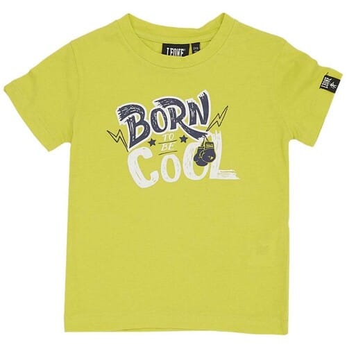 T-shirt Korte Mouw Leone 1947 Boy Short Sleeves Welcome