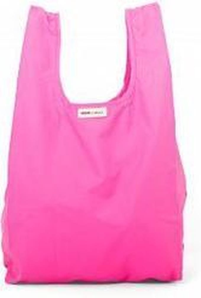 Monk bag • Shopper • Nylon • Neon Pink - 30 x 55 cm