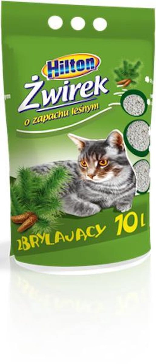 Hilton Kattenbakvulling Bentonite met Dennengeur - 10 Liter