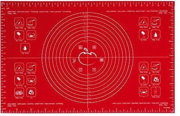 Mastrad Bakmat - Groot - Siliconen - Rood