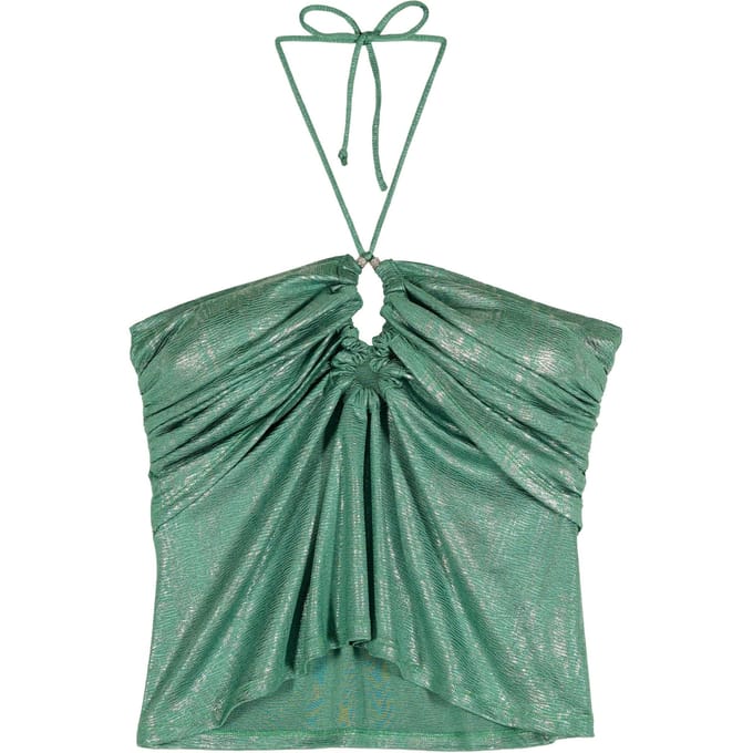 BA&SH Top Tiera Vert Maat: L | Tops Outlet | Dames | Groen