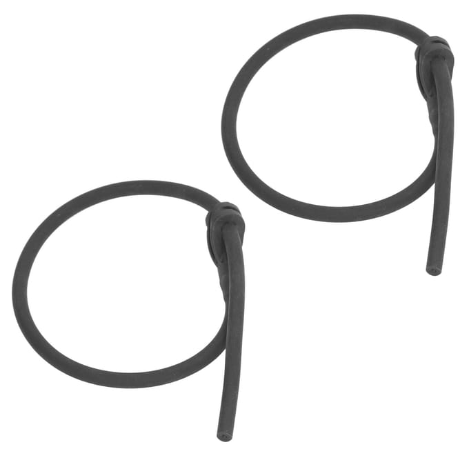 2 STUKS String Peephole Rubberen Buis Trekdraad Peephole Vizier Accessoires voor Compound Boog gray