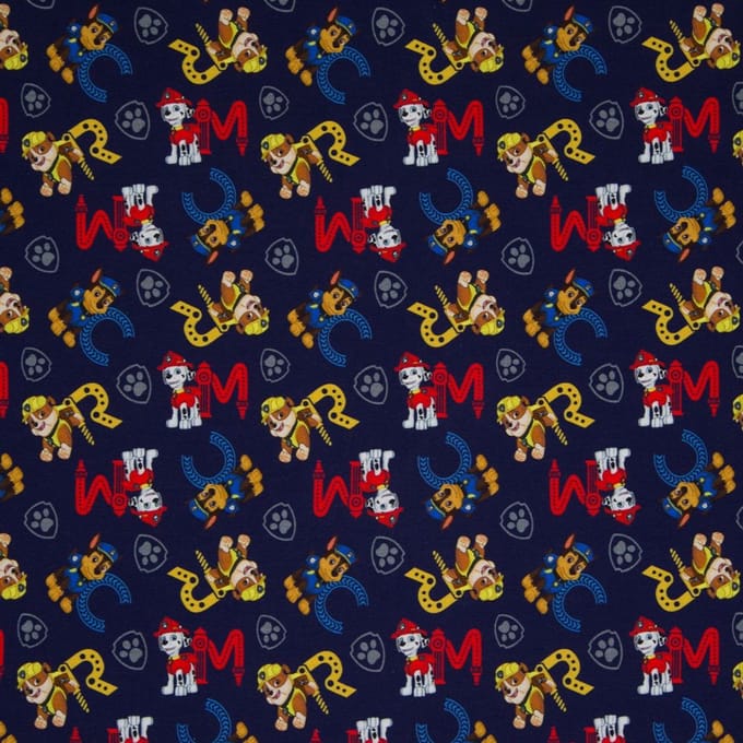 Sensisweet Slaaptunnel paw patrol blauw 90 bij 200