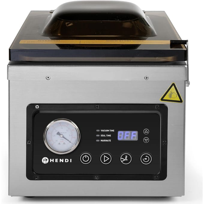 Hendi PROFI LINE - Vacuümverpakkingsmachine - 260mm - 1000W - Met Oliepomp