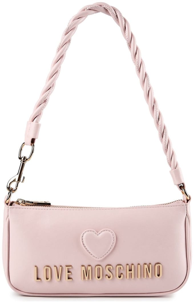 Love Moschino Cipria Schoudertas Leder 25 cm - Dames - cipria