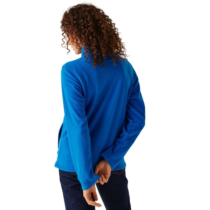 Regatta Dames/Dames Micro Full Zip Fleecejack (Oxford Blauw)