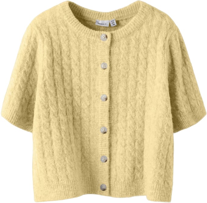NAME IT - NMFNALISA SS LOOSE KNIT CARD XNOOS - Meisjes - Cardigans