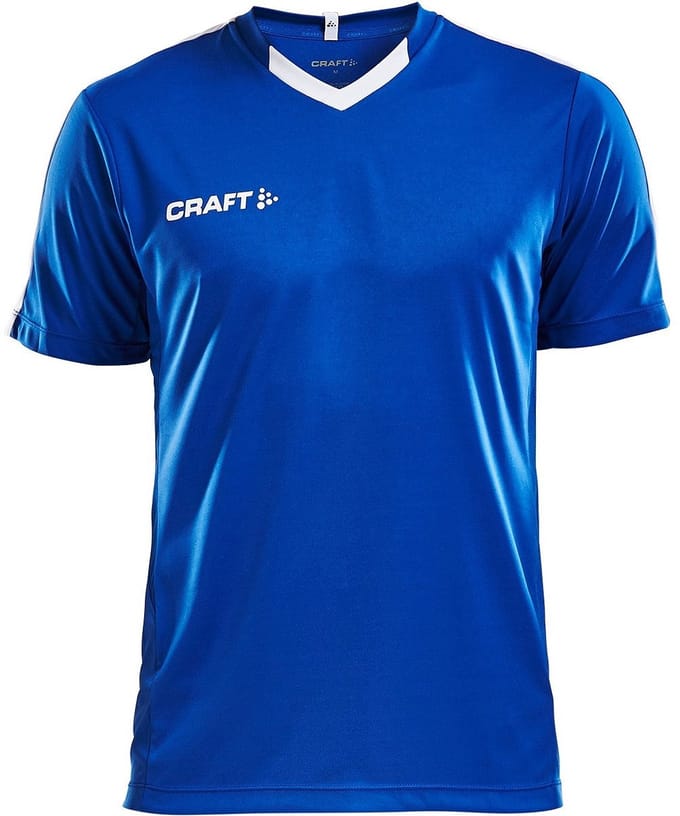 Craft Progress Contrast Shirt Korte Mouw Heren - Royal | Maat: S
