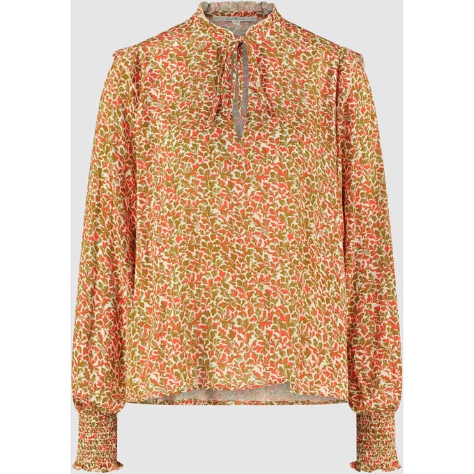 Circle of Trust Roos Blouse Spring Forest Größe: M | Longsleeves Outlet | Damen
