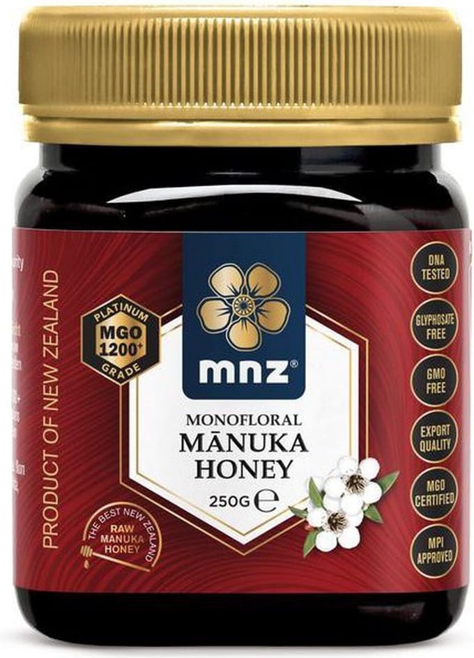 Manuka honing MGO 1200+ 250 gram