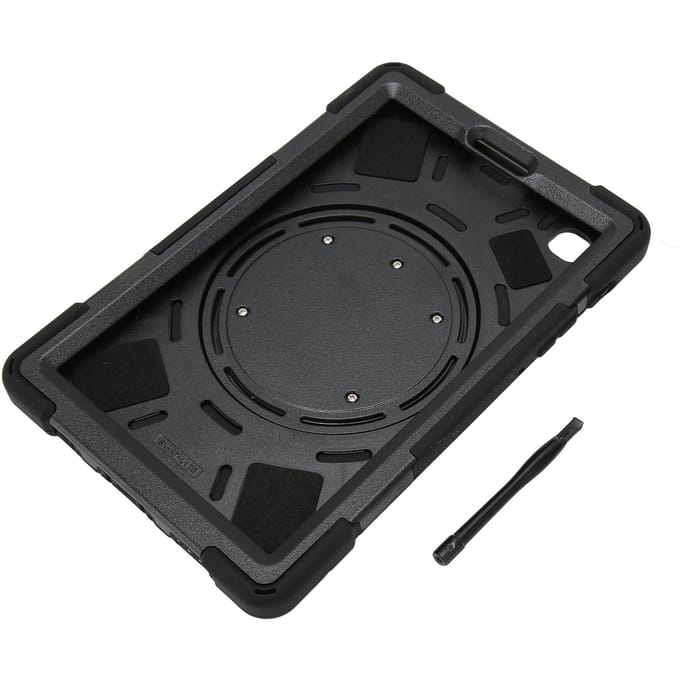 Tablet Schokbestendige Hoes Tablet Beschermhoes met Handriem Standaard Schouderriem voor Tab A7 Lite zwart