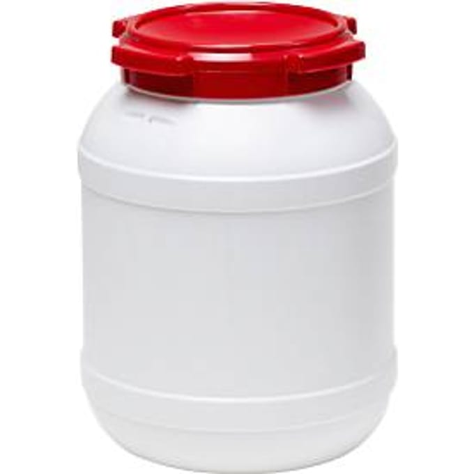 Vat met wijde hals, HDPE,  26,4 l