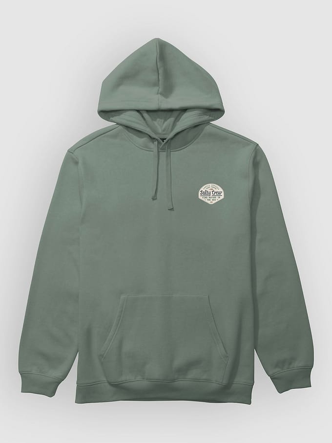 Salty Crew Crafted Pigment Hoodie groen