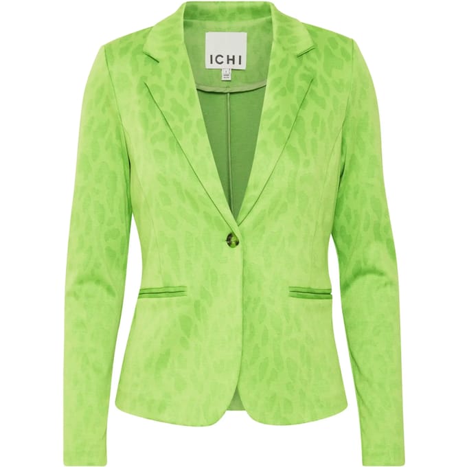ICHI - IHKATE LEOPARD JACQUARD BL - Dames - Blazers
