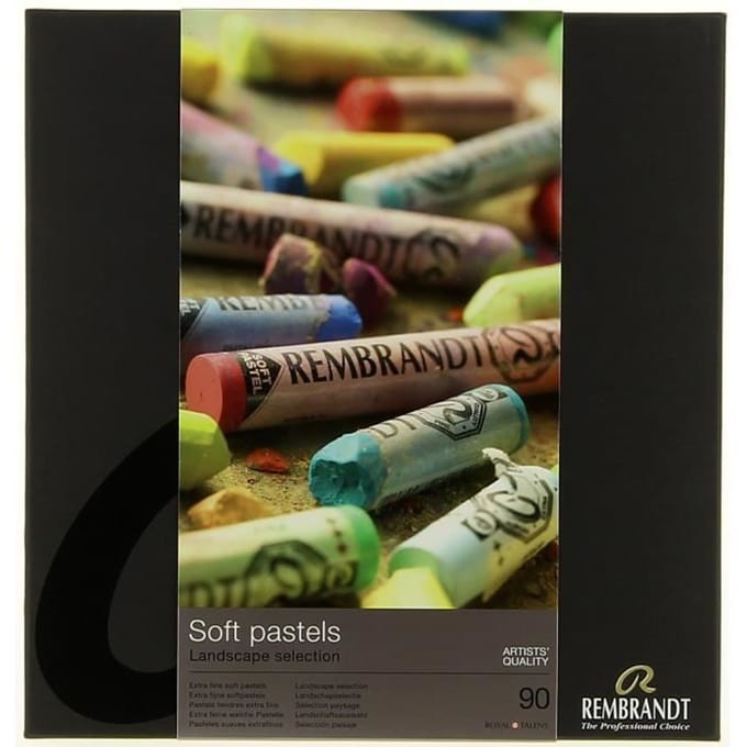 Soft pastel set heel 90 kleuren softpastels "landschap" pastelkrijt