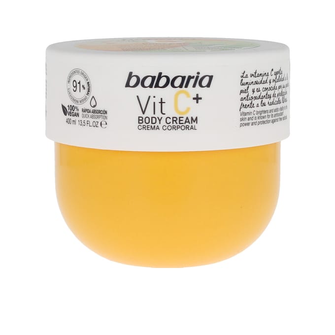 Vitamin C+ Body Cream 100% Vegan 400 ml