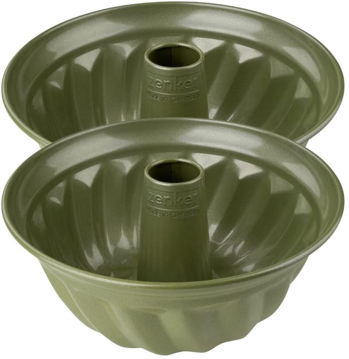 Set van 2 Kouglofvormen 25 cm Zenker Green Vision