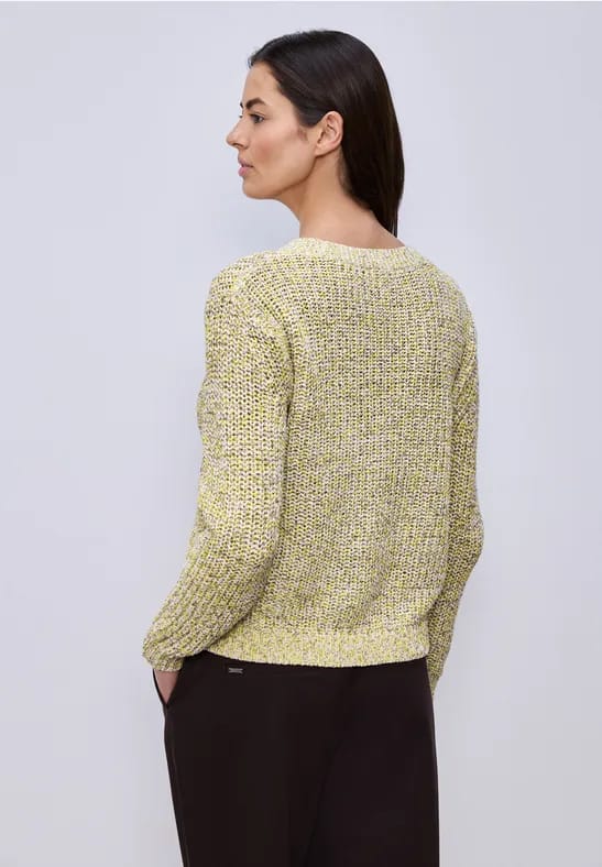 Street One - A303771 - tape yarn multicolor sweater