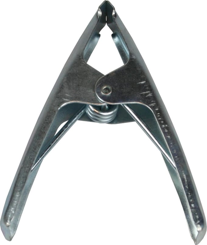 Benson Zeilklem - Metaal - Gegalvaniseerd - Geperforeerde Handvatten - 100 mm - 1 stuk
