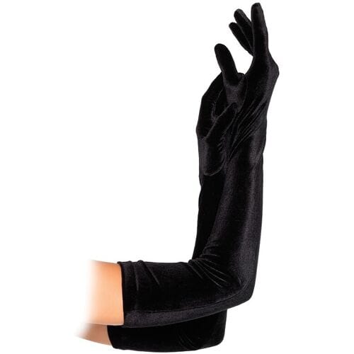 Leg Avenue - Satijnen Handschoenen Lang
