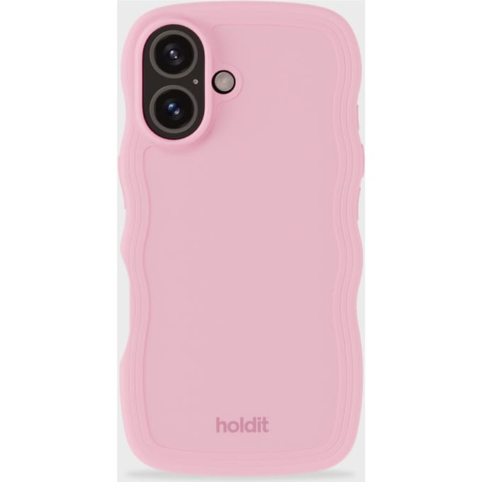 Phone Case Wavy Pink iPhone 16 Plus