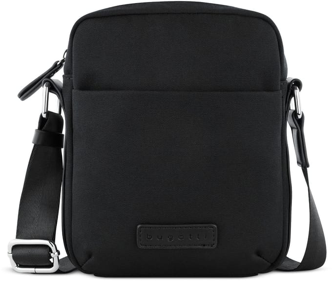 bugatti schoudertas Maro Shoulderbag Black zwart