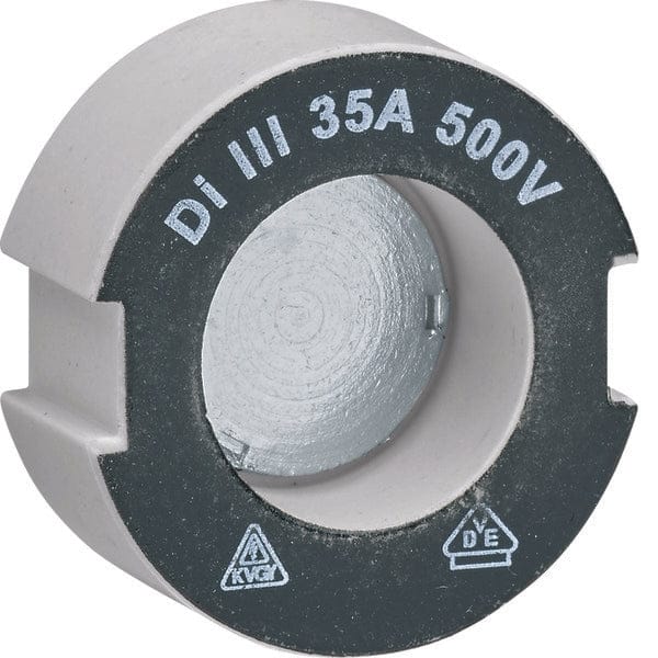 Hager Le33P35 Insteek Meter Schroef Diii 35A Keramisch - Le33P35 [5 Stuks]