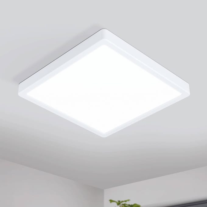 EGLO connect.z Fueva-Z Smart Opbouwlamp - 28,5 cm - Wit - Instelbaar wit licht - Dimbaar - Zigbee