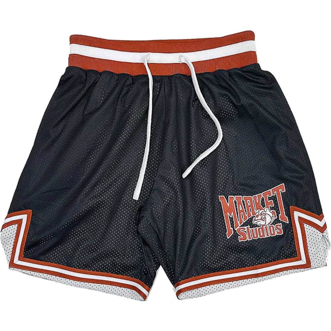 Market Bulldogs Mesh Korte Broek Zwart