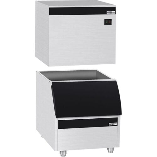 GGM Gastro Eiswürfelbereiter - Würfel - Touch - 380 kg/24 h - inkl. Eisvorratsbehälter