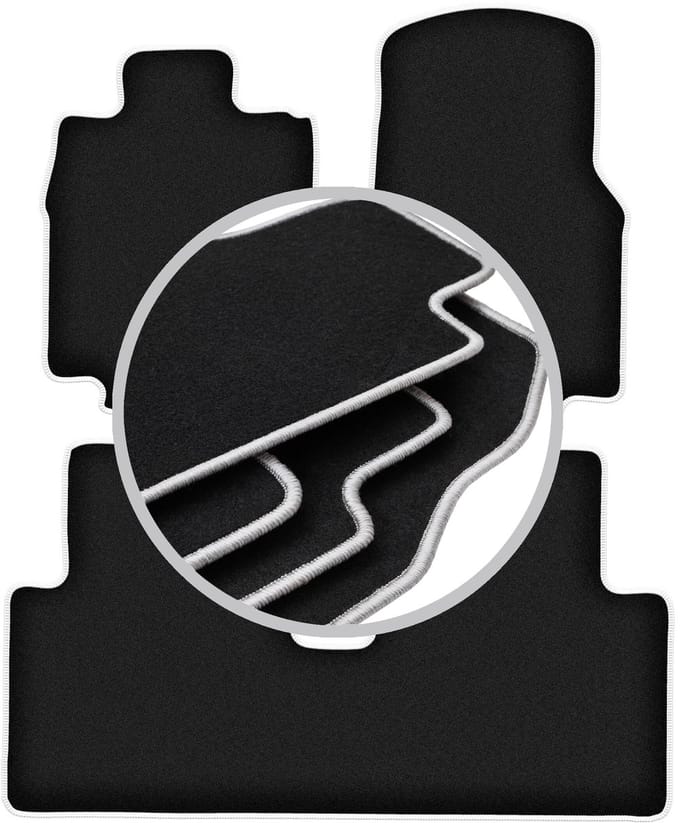 CARLUX-SILVER automatten voor: Mercedes Vaneo W414 minivan (2001-2005)