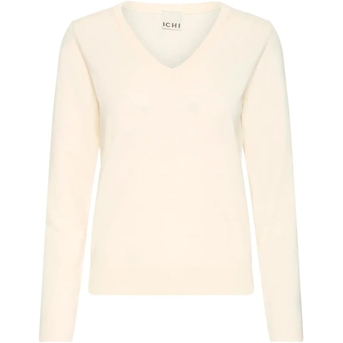ICHI - IHLULS V-NECK LS - Dames - Gebreide truien
