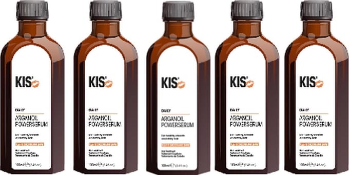 KIS - Kappers Argan Oil Power Haarserum - voordeelverpakking - 10 x 100 ml