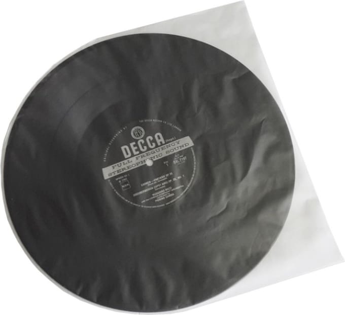 Japanse LP hoezen met afgeronde hoeken (100 stuks)