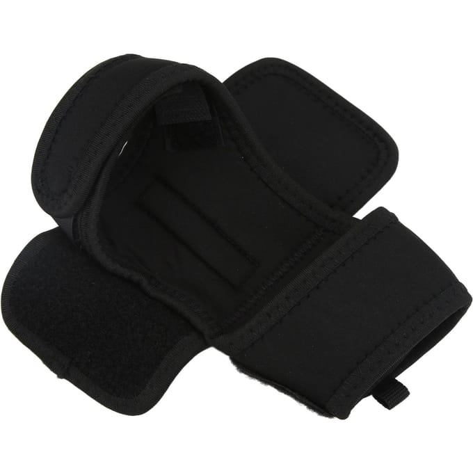 Gants de plongée durables et résistants, avec crochet et boucle rétractables, pour lampe de poche et poignet black