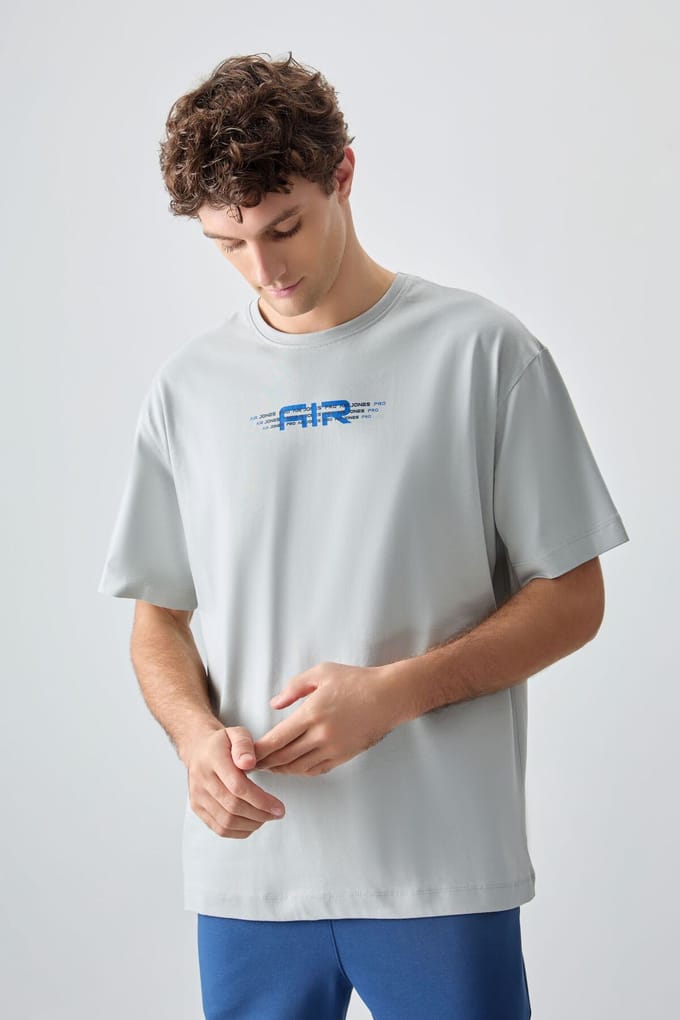 Oversized Katoenen Logo T-shirt