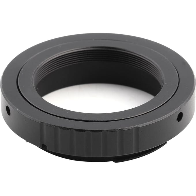 T2 T Mount Aluminium Lens Adapter Ring voor Canon EOS EF DSLR 650D 60D 550D black