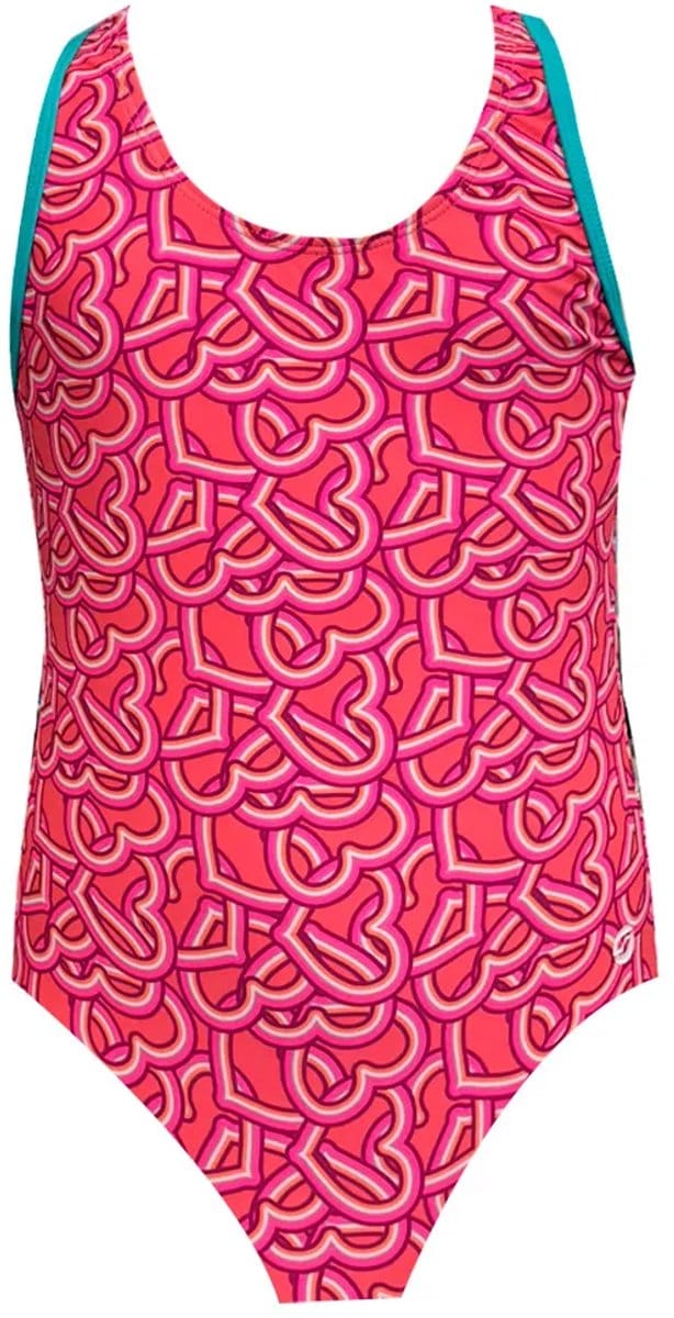 Ras Joy Casual Back Zwemkleding Roze 10 Years Meisje