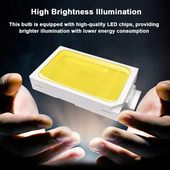 6-pack 60W LED-lamp Oplaadbare noodverlichting Waterdichte campinglamp met 3 lichtmodi voor wit