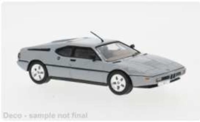 BMW M1 1978 Grijs Modelauto 1/43 Ixo Models